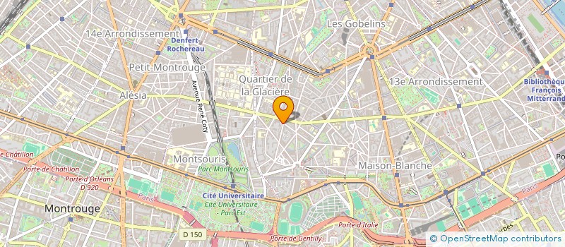 localisation de l'entreprise MONSIEUR MICHEL CRETON  PARIS