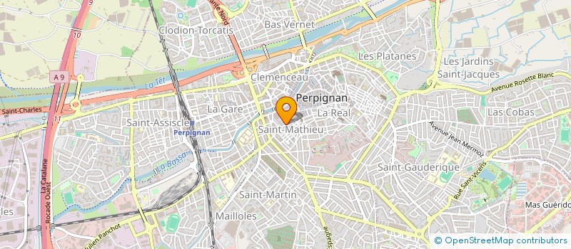 localisation de l'entreprise MONSIEUR MICHEL CRISMEAS à PERPIGNAN