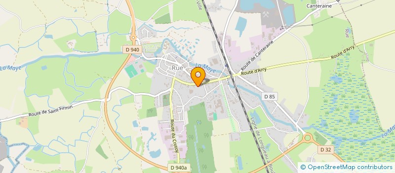 localisation de l'entreprise MONSIEUR MICHEL CROISILE  RUE