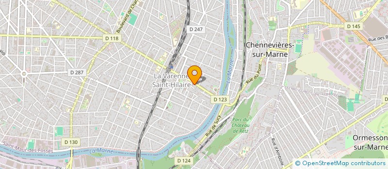 localisation de l'entreprise MONSIEUR MICHEL CROISILLE à SAINT-MAUR-DES-FOSSES