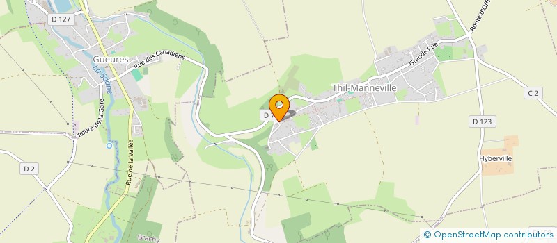 localisation de l'entreprise MONSIEUR MICHEL CRONIER  BACQUEVILLE-EN-CAUX