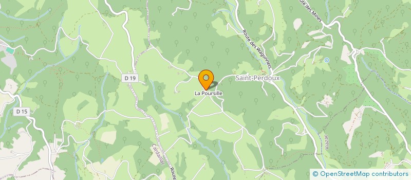 localisation de l'entreprise MONSIEUR MICHEL CROS  SAINT-PERDOUX