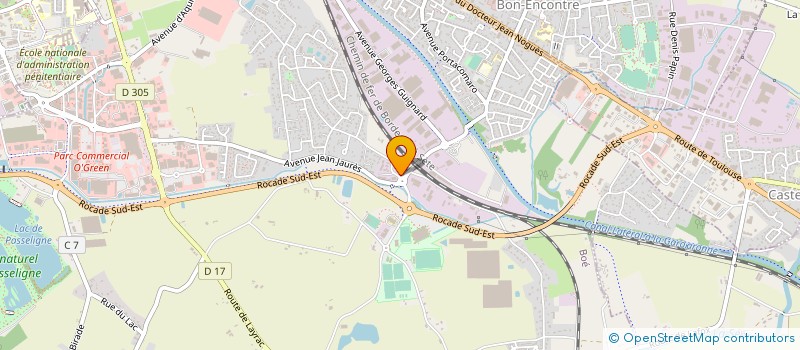 localisation de l'entreprise MONSIEUR MICHEL CROSSIS  BOE