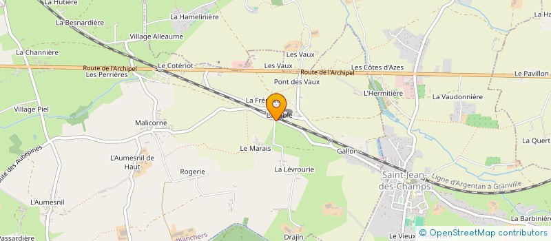 localisation de l'entreprise MONSIEUR MICHEL CROSSIS  SAINT-PLANCHERS