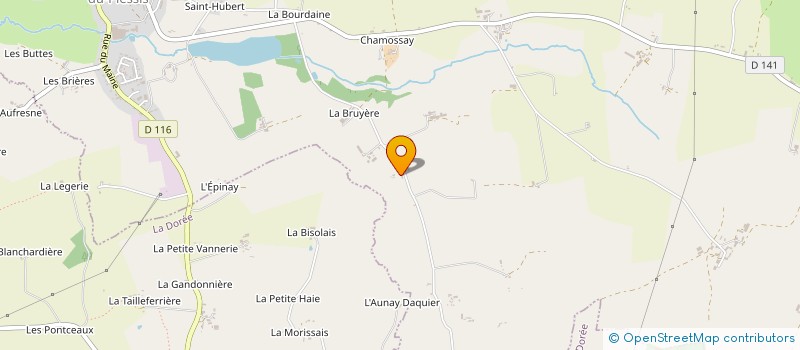 localisation de l'entreprise MONSIEUR MICHEL CROTTE à FOUGEROLLES-DU-PLESSIS