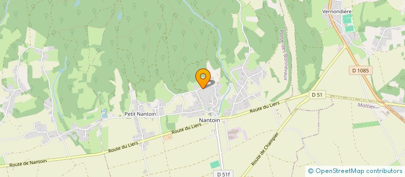 localisation de l'entreprise MONSIEUR MICHEL CRUCES  SAINT-HILAIRE-DE-LA-COTE