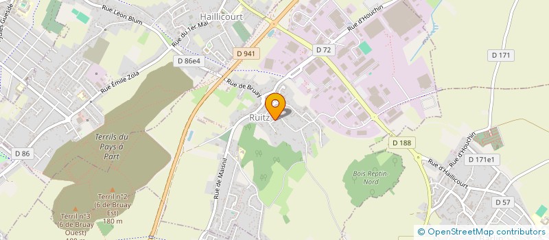 localisation de l'entreprise MONSIEUR MICHEL CRUDENAIRE  RUITZ