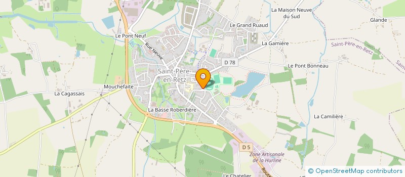 localisation de l'entreprise MONSIEUR MICHEL CRUEGHE à SAINT-PERE-EN-RETZ