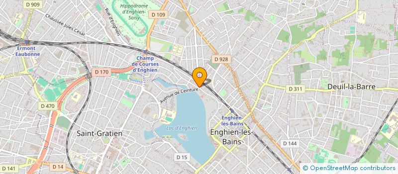 localisation de l'entreprise MONSIEUR MICHEL CRUEIZE  SOISY-SOUS-MONTMORENCY