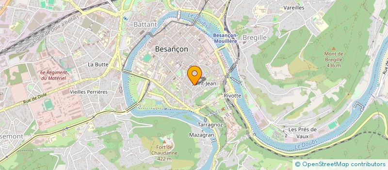 localisation de l'entreprise MONSIEUR MICHEL CUEVAS-LOPEZ à BESANCON