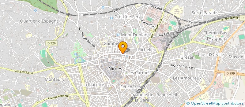 localisation de l'entreprise MONSIEUR MICHEL CUMIA à NIMES