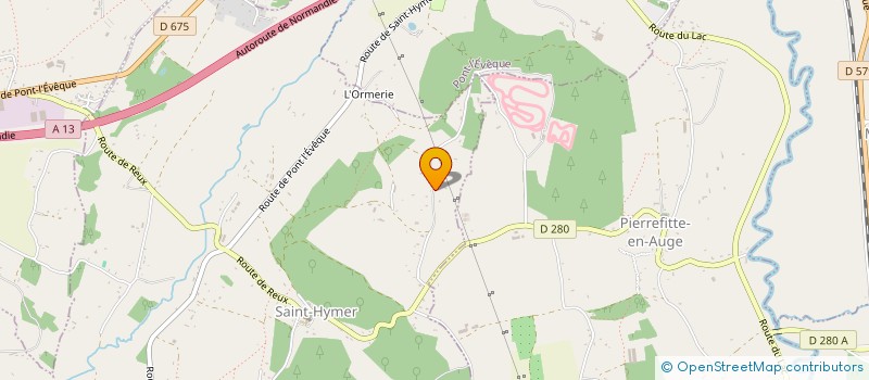 localisation de l'entreprise MONSIEUR MICHEL CUMONT  SAINT-HYMER