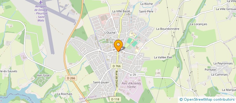 localisation de l'entreprise MONSIEUR MICHEL CUNEGONDE  PLEURTUIT