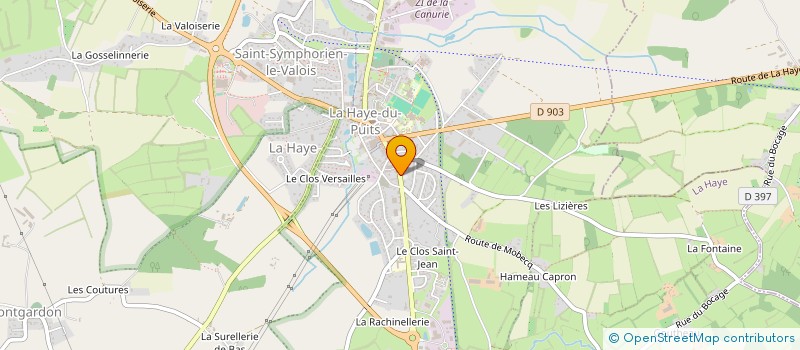 localisation de l'entreprise MONSIEUR MICHEL CUQUEMELLE  LA HAYE
