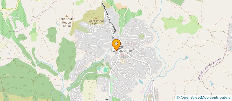 localisation de l'entreprise MONSIEUR MICHEL CURT  ROQUEBRUNE-SUR-ARGENS