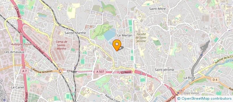 localisation de l'entreprise MONSIEUR MICHEL D ANGIO à MARSEILLE