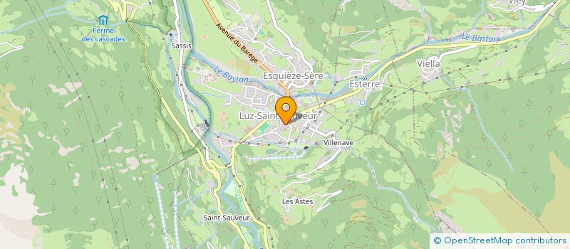 localisation de l'entreprise MONSIEUR MICHEL DA SILVA à LUZ-SAINT-SAUVEUR
