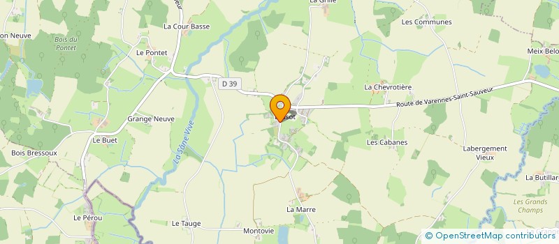 localisation de l'entreprise MONSIEUR MICHEL DABERTRAND à MONTPONT-EN-BRESSE