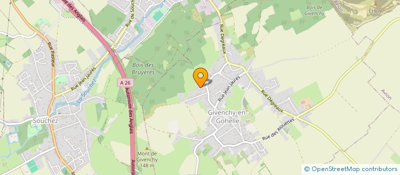 localisation de l'entreprise MONSIEUR MICHEL DAILLIEZ  THELUS