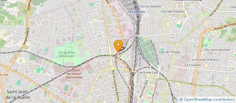 localisation de l'entreprise MONSIEUR MICHEL DAILLY à ORLEANS