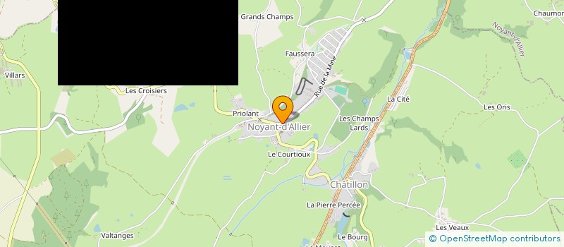 localisation de l'entreprise MONSIEUR MICHEL DAL MOLIN  NOYANT-D'ALLIER