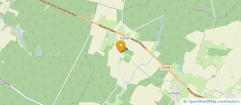 localisation de l'entreprise MONSIEUR MICHEL DALLEREY  SAINT-CHRISTOPHE-EN-BRESSE