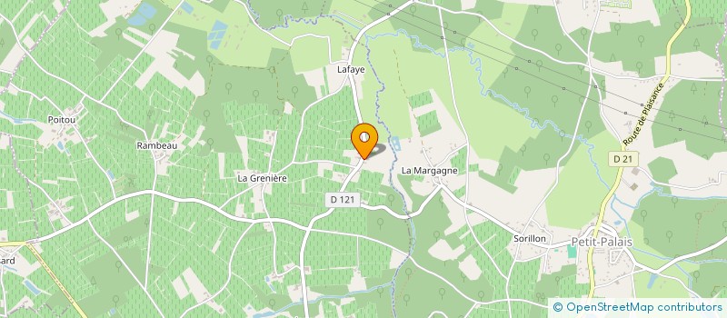 localisation de l'entreprise MONSIEUR MICHEL DAMBIES  LUSSAC