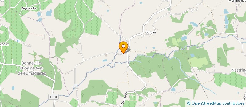 localisation de l'entreprise MONSIEUR MICHEL DAMBON  MONTCARET