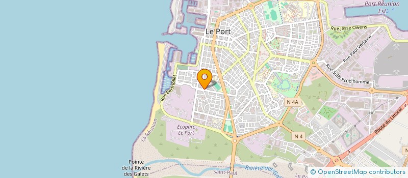 localisation de l'entreprise MONSIEUR MICHEL DAMBREVILLE à LE PORT