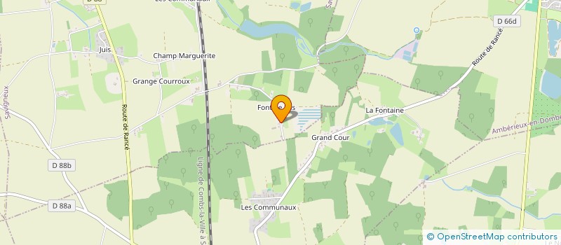 localisation de l'entreprise MONSIEUR MICHEL DAMIAN  SAVIGNEUX