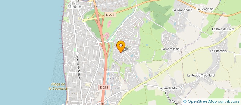 localisation de l'entreprise MONSIEUR MICHEL DANAIRE à SAINT-BREVIN-LES-PINS