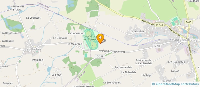 localisation de l'entreprise MONSIEUR MICHEL DANIEL  VAL D'ANAST