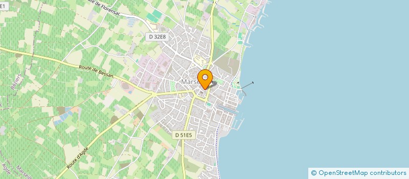 localisation de l'entreprise MONSIEUR MICHEL DANIS à MARSEILLAN