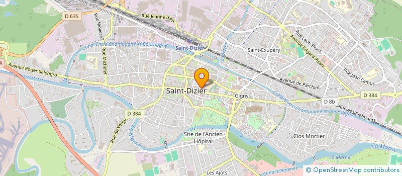 localisation de l'entreprise MONSIEUR MICHEL DAOUZE à SAINT-DIZIER