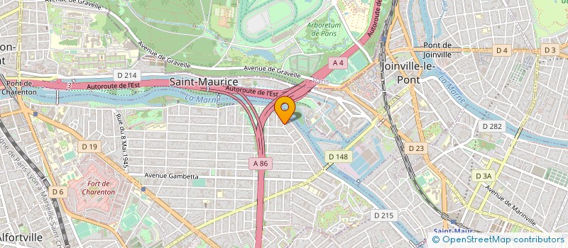 localisation de l'entreprise MONSIEUR MICHEL DARDENNE  MAISONS-ALFORT