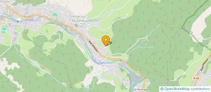 localisation de l'entreprise MONSIEUR MICHEL DARTOIS à FRESSE-SUR-MOSELLE