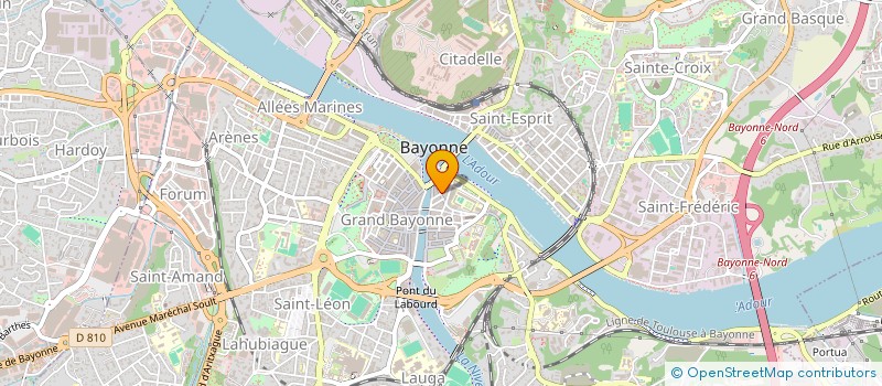 localisation de l'entreprise MONSIEUR MICHEL DASQUET à BAYONNE