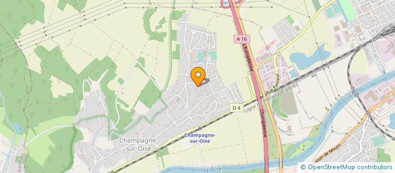 localisation de l'entreprise MONSIEUR MICHEL DASSONVILLE à CHAMPAGNE-SUR-OISE