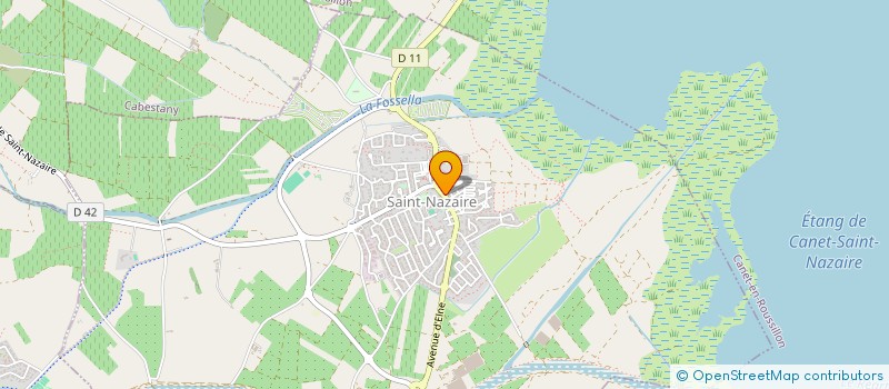 localisation de l'entreprise MONSIEUR MICHEL DAUDIES  SAINT-NAZAIRE