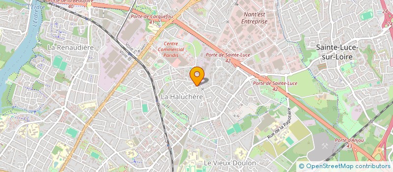 localisation de l'entreprise MONSIEUR MICHEL DAVIDOVIC à NANTES