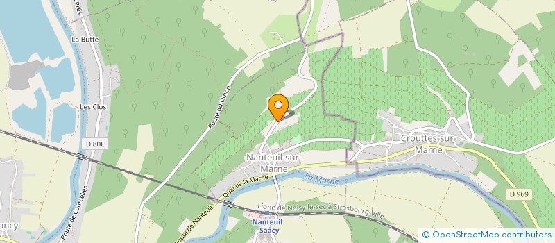 localisation de l'entreprise MONSIEUR MICHEL DAVRANCHE  NANTEUIL-SUR-MARNE