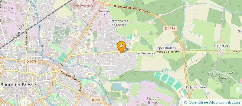 localisation de l'entreprise MONSIEUR MICHEL DAYET-OBE à BOURG-EN-BRESSE