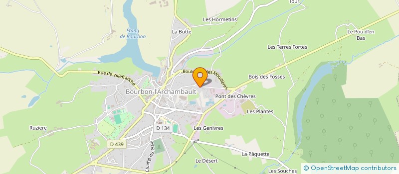 localisation de l'entreprise MONSIEUR MICHEL DE BARROS à BOURBON-L'ARCHAMBAULT