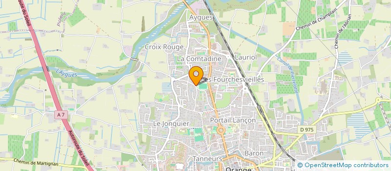 localisation de l'entreprise MONSIEUR MICHEL DE BONADONA D'AMBRUN  ORANGE