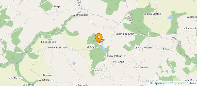 localisation de l'entreprise MONSIEUR MICHEL DE BROC  MEGRIT