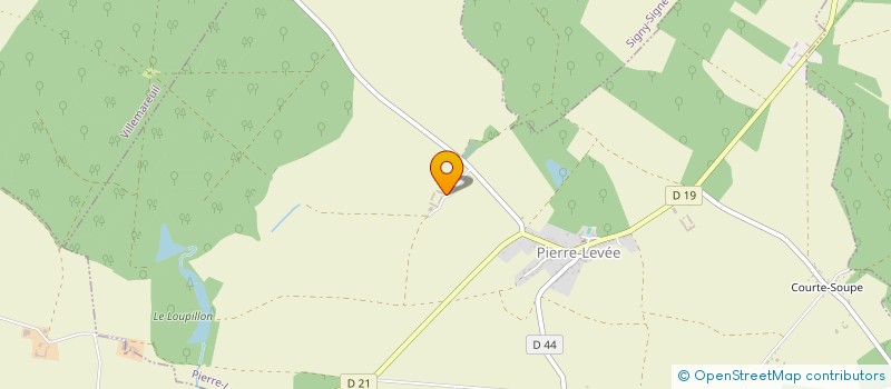 localisation de l'entreprise MONSIEUR MICHEL DE CUYPERE  PIERRE-LEVEE