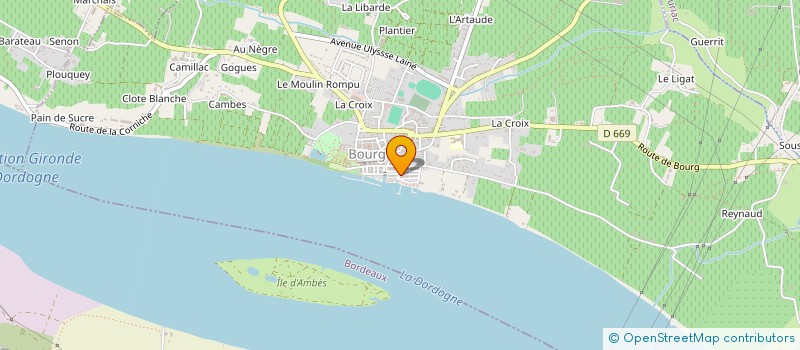 localisation de l'entreprise MONSIEUR MICHEL DE LA TORRE  TAURIAC