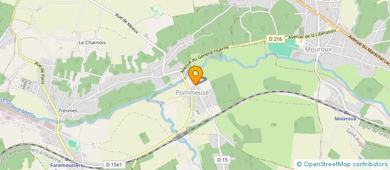 localisation de l'entreprise MONSIEUR MICHEL DE LANGLOIS  POMMEUSE