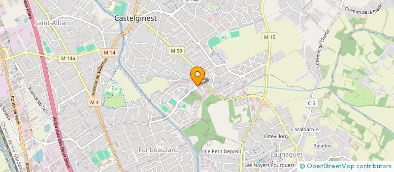 localisation de l'entreprise MONSIEUR MICHEL DE LOS RIOS à FONBEAUZARD