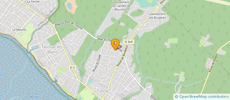 localisation de l'entreprise MONSIEUR MICHEL DE PARADA  LANTON